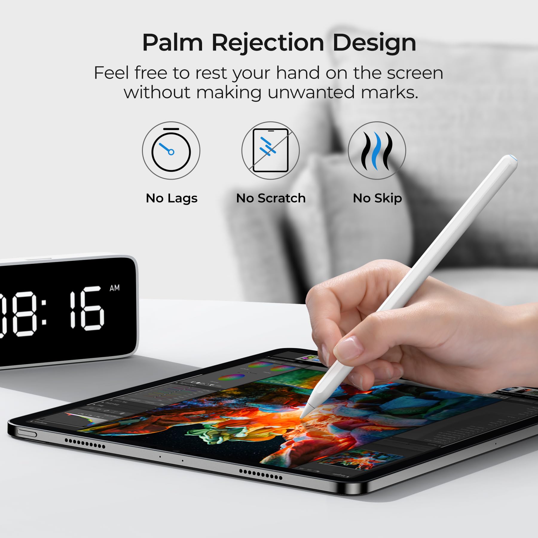 Amazon.in: Buy BENKS iPad Pencil 2nd Gen With Magnetic Wireless